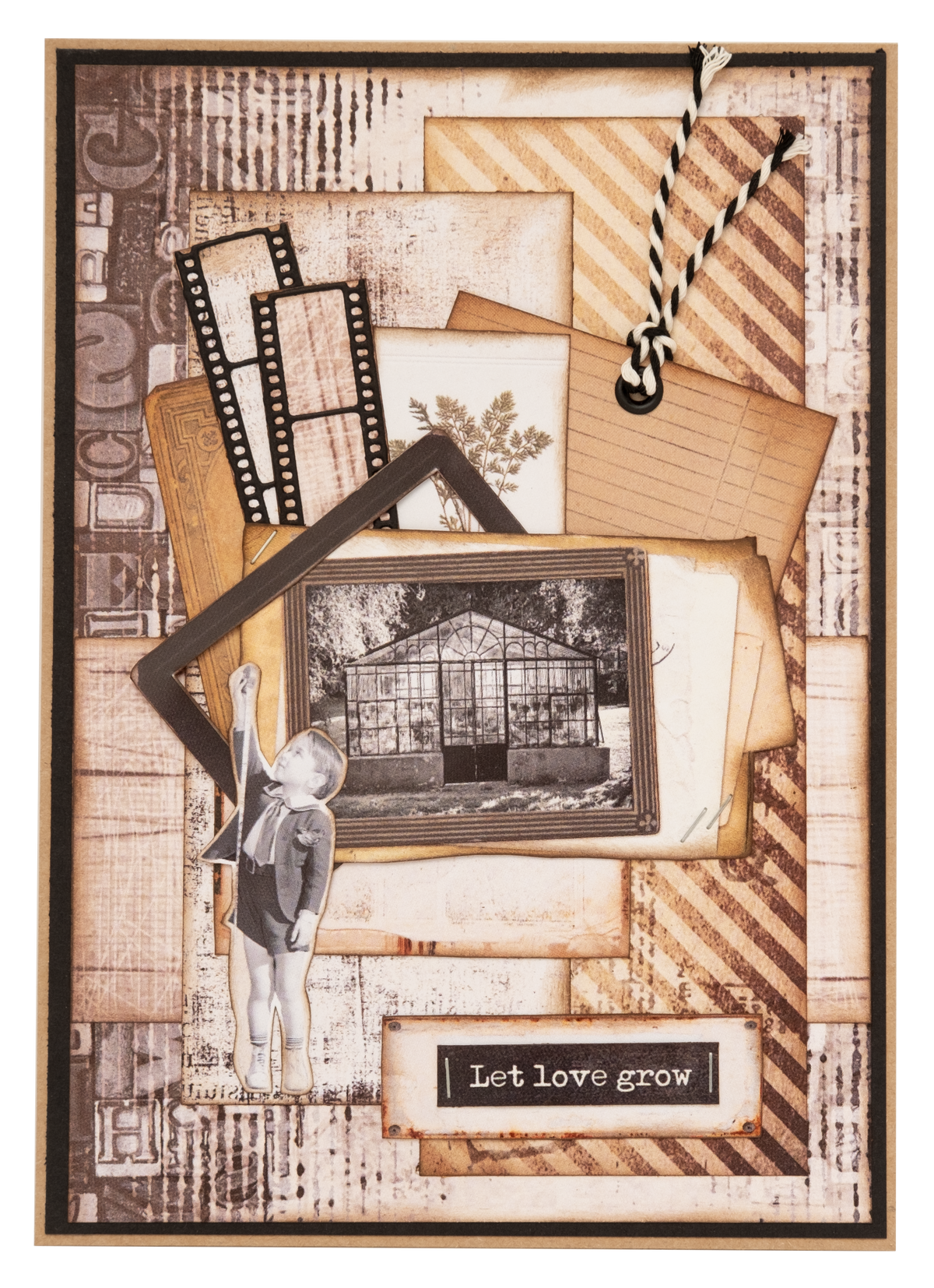 Bloc de papiers SL Vintage Papiers Collection Grunge 36 feuilles