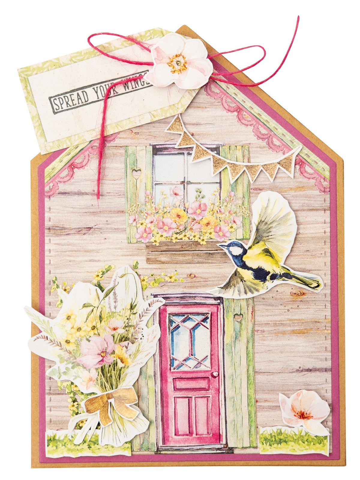 SL Mixed Paper Pad Envelops, Cards Spring Meadow 36 SH
