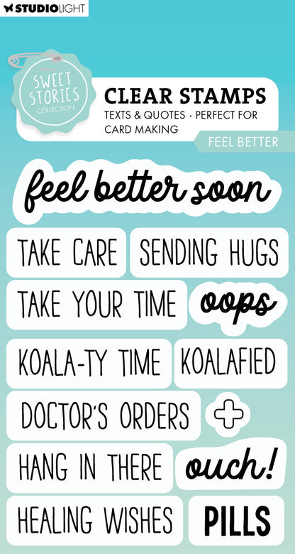 SL Clear Stamp Feel Better Sweet Stories 13 PC