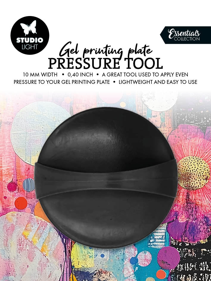 Plaque d'impression gel SL Outil de pression 10 cm de diamètre Outils 120x160x25mm 1 Pièce