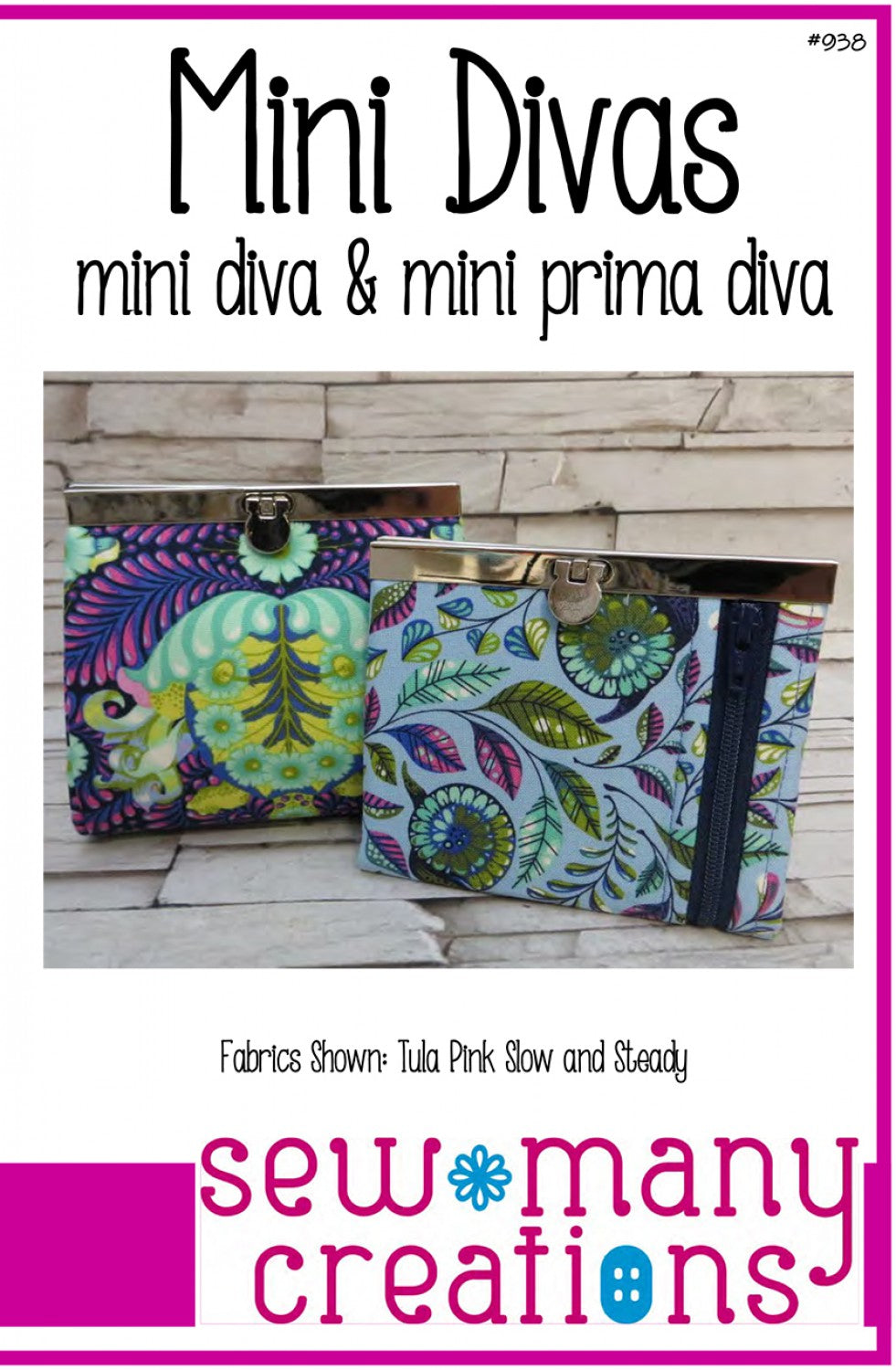 Patron de porte-monnaie Mini Divas