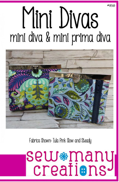 Patron de porte-monnaie Mini Divas