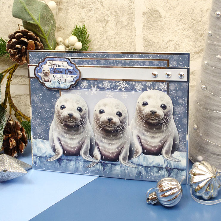 Bloc de papier « Snow Adorable » 8" x 8"