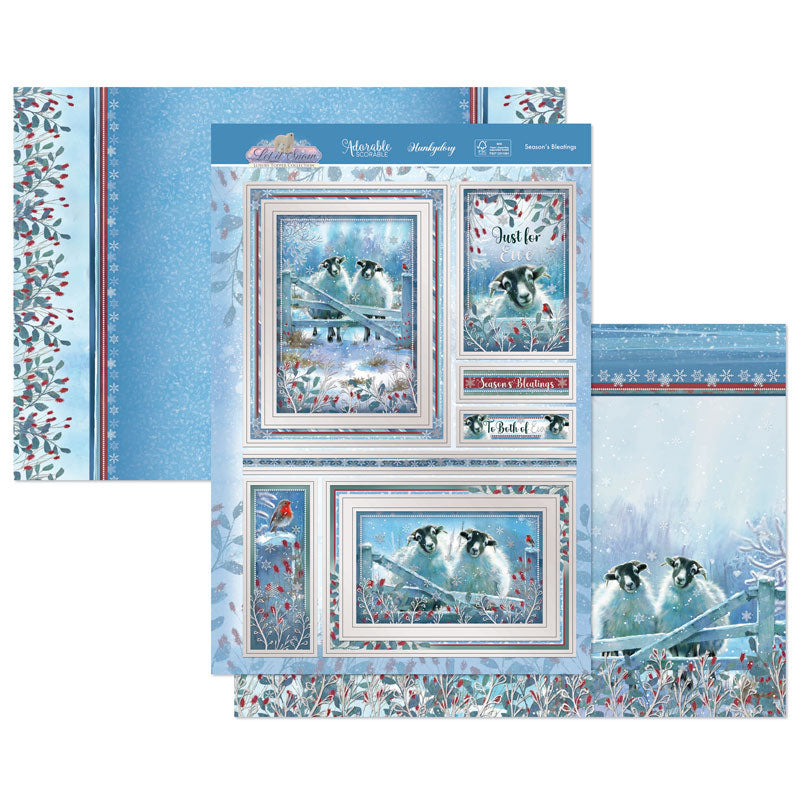 Season's Bleatings Luxury Topper Set