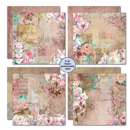 Bloc de papier 20x20 cm Positivi-Tea 3Quarter Designs