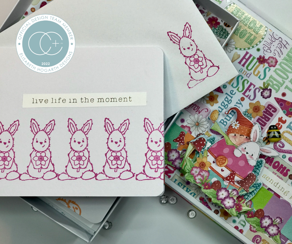 Craft Consortium Let Spring Begin - Set de tampons - Lapin