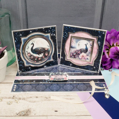 Blocs de papier Crafty Stash - Paradis des paons