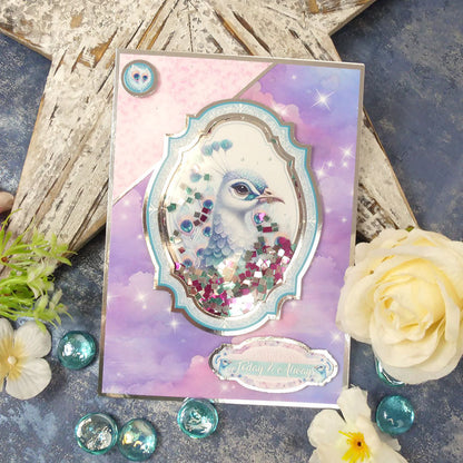 Blocs de papier Crafty Stash - Paradis des paons