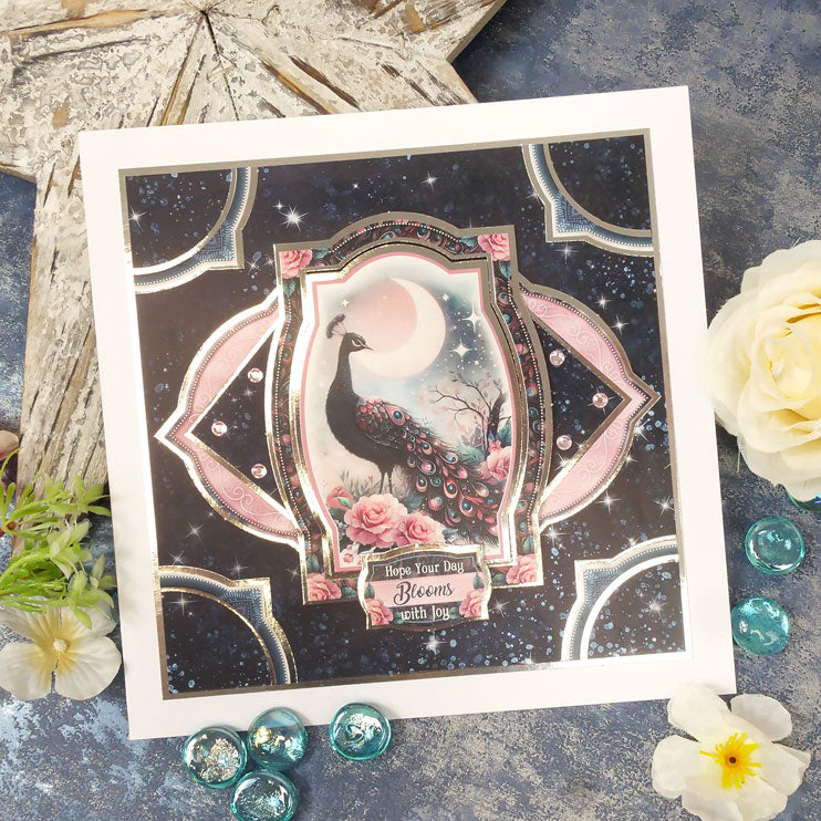 Blocs de papier Crafty Stash - Paradis des paons