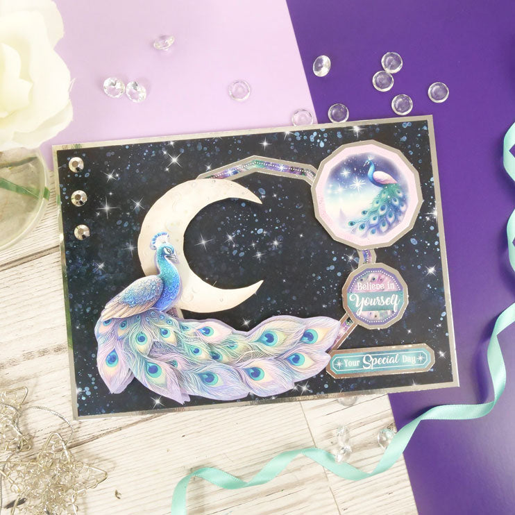 Blocs de papier Crafty Stash - Paradis des paons
