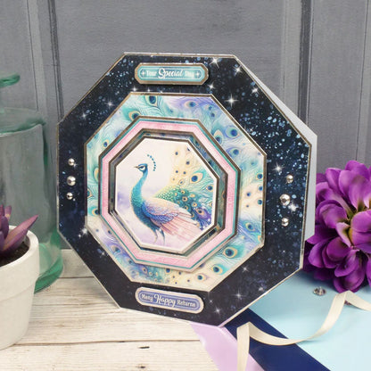 Blocs de papier Crafty Stash - Paradis des paons