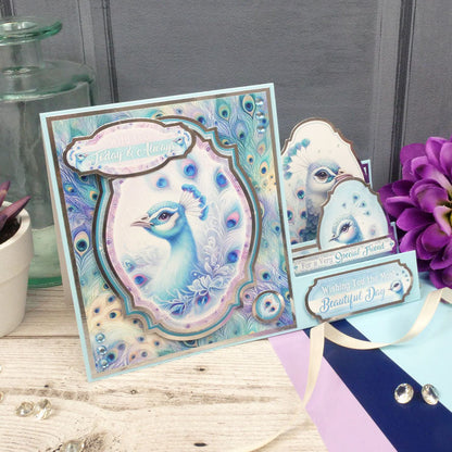 Blocs de papier Crafty Stash - Paradis des paons