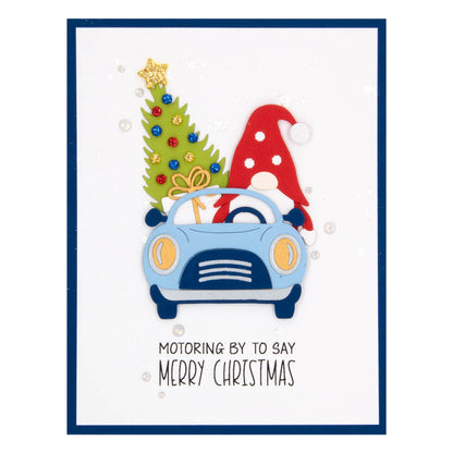 Ensemble de tampons transparents Gnome Drive Sentiments de la collection Gnome Drive