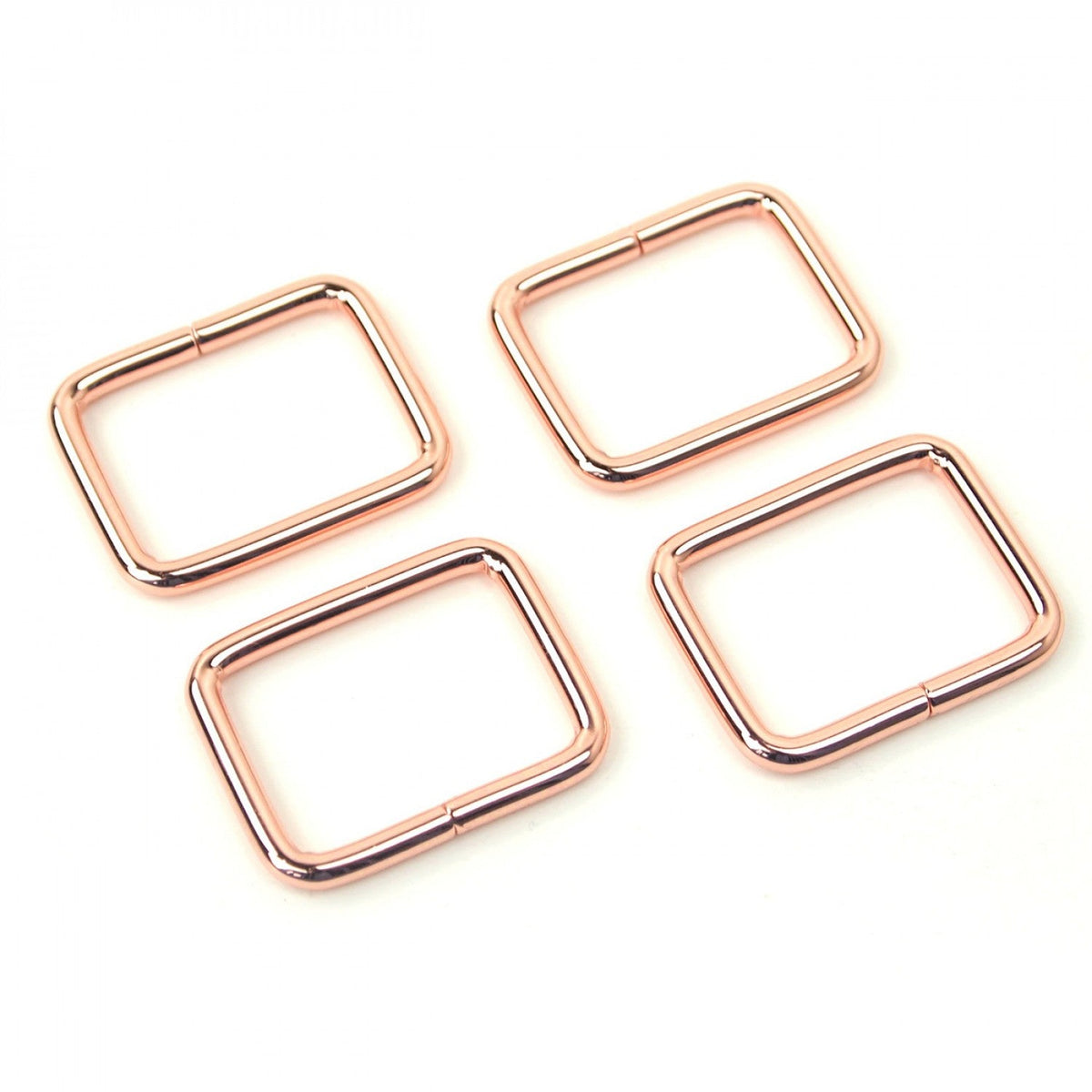 Sallie Tomato Lot de quatre anneaux rectangulaires 2,5 cm