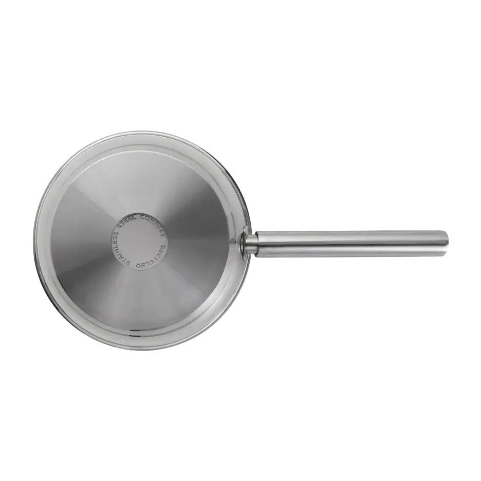 COMBEKK | Poêle à frire en acier inoxydable 24cm