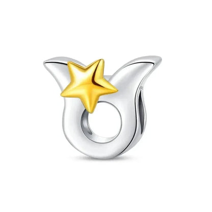 Breloque Zodiaque Délicate en Argent 925 : Personnalisez Votre Bracelet Avec Votre Constellation