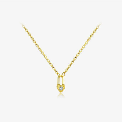 Pendentif Cœur en Argent Sterling