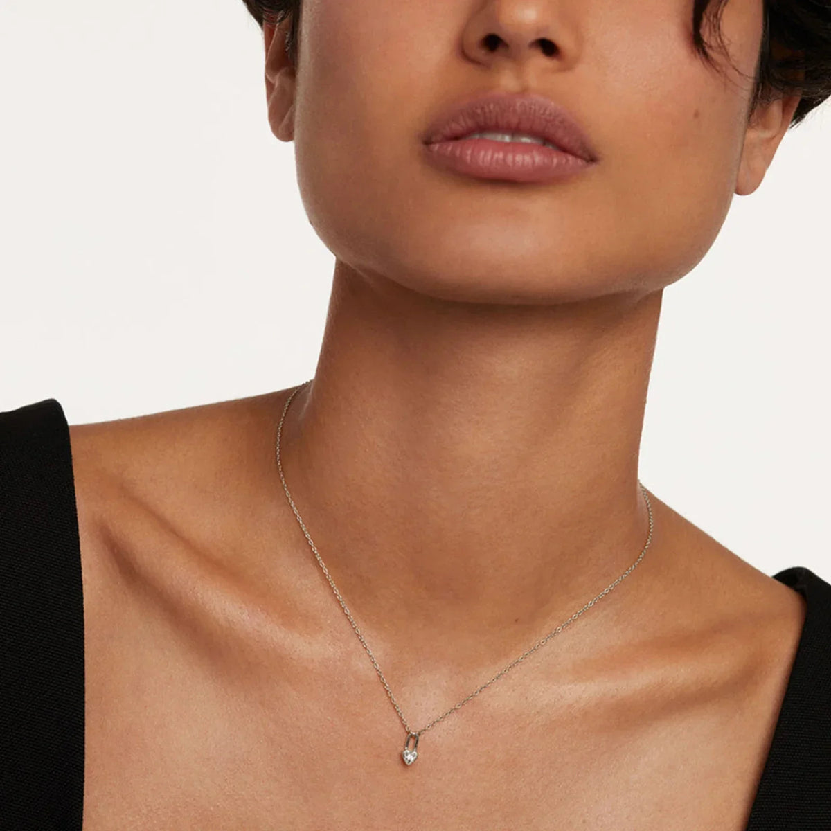 Pendentif Cœur en Argent Sterling