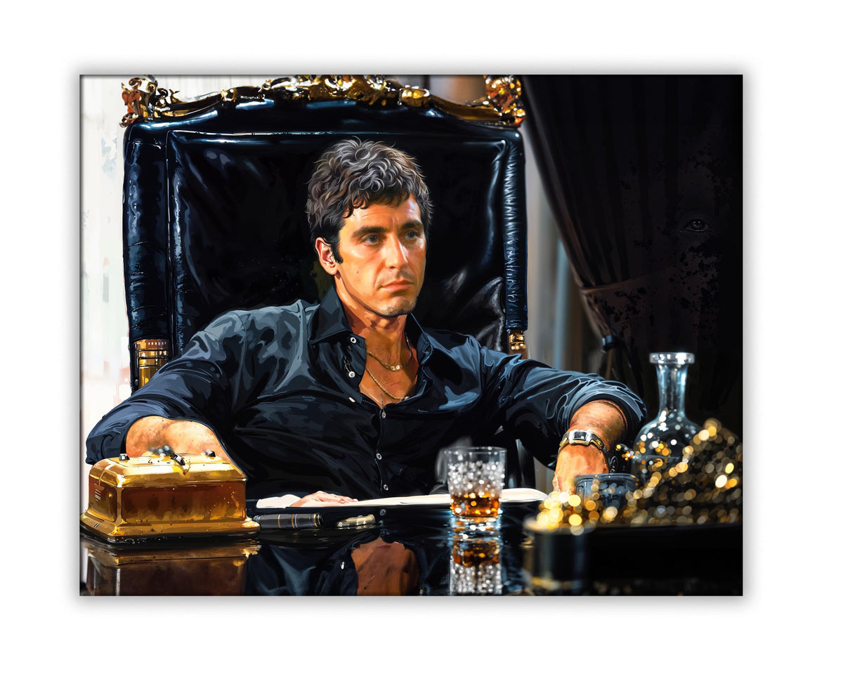 Décoration murale art Scarface - Scène de film