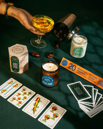 Bougie Nomad Smoke - Pin, eucalyptus & fumée