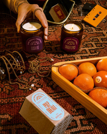 Bougie Ginger Spice - Gingembre, épices & vanille