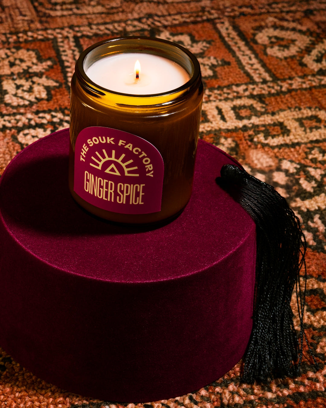 Bougie Ginger Spice - Gingembre, épices & vanille