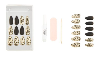Ardell Nail Addict Ongles Noirs Effet Léopard