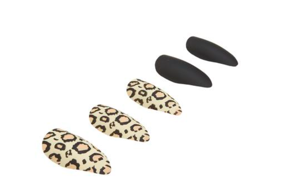 Ardell Nail Addict Ongles Noirs Effet Léopard