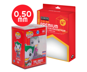 Protecteur en plastique EVORETRO PREMIUM Funko Pop pour figurines de 4 pouces, 0,50MM