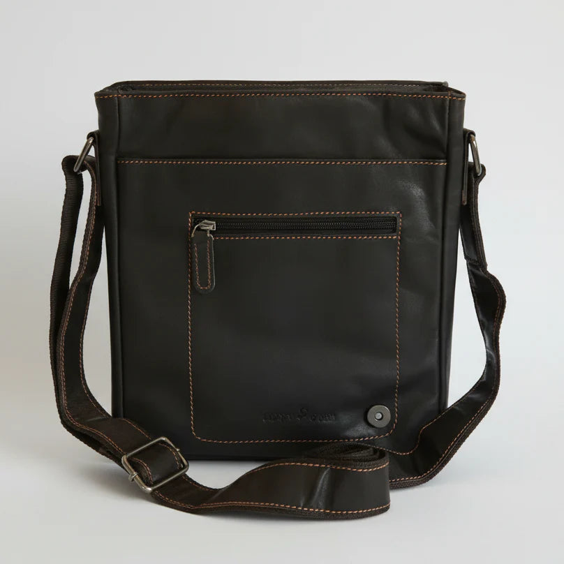 Sac bandoulière en cuir Greenwood