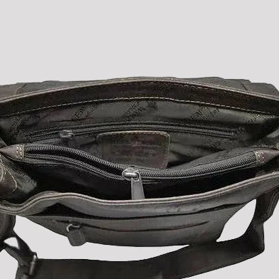 Sac bandoulière en cuir Greenwood
