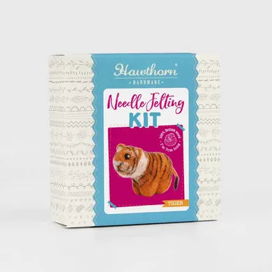 Hawthorn Handmade - Kit de feutrage à l'aiguille Mini Tigre
