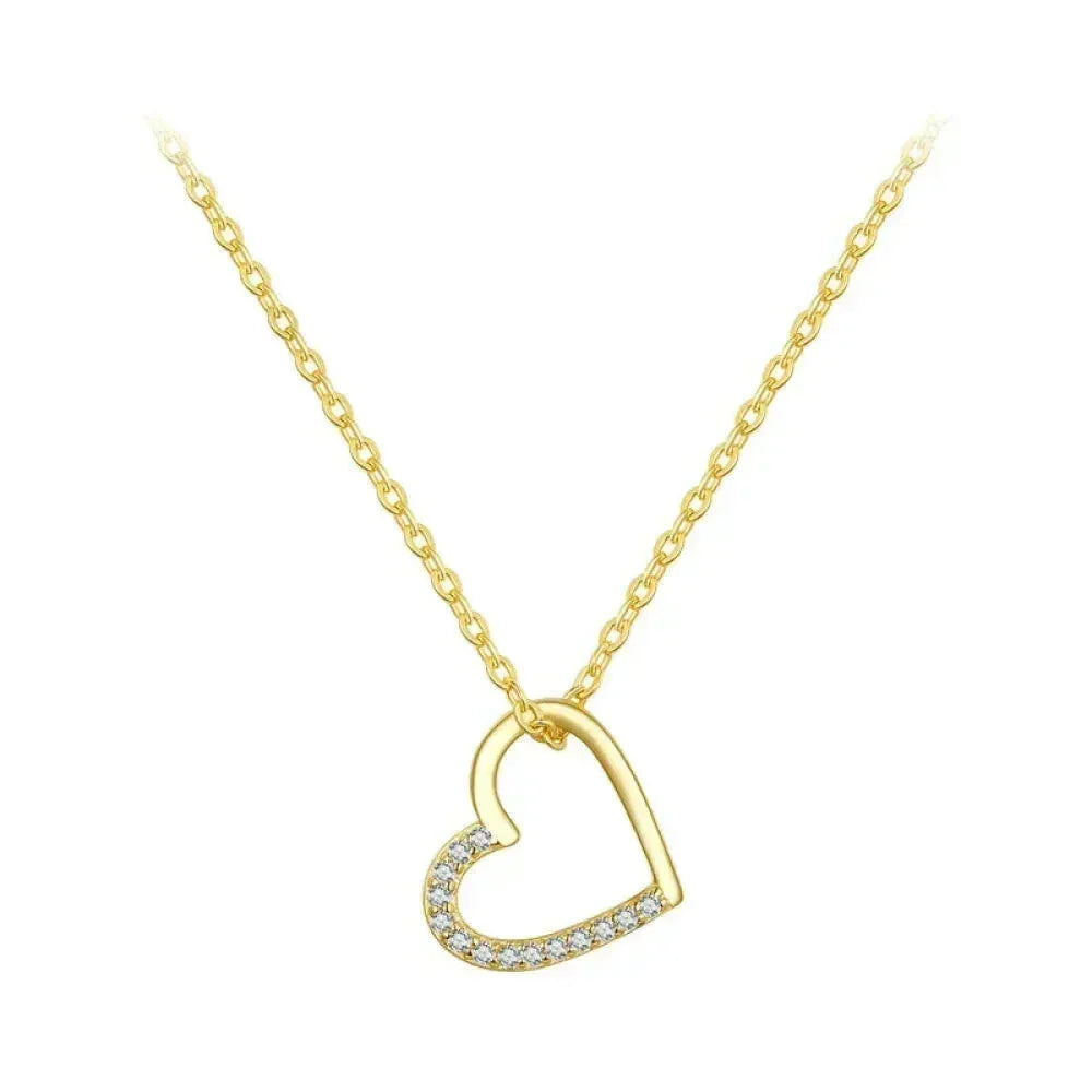 Collier à Chaîne en Argent Sterling 925 Véritable pour Femme - Bijoux Fins 46 cm
