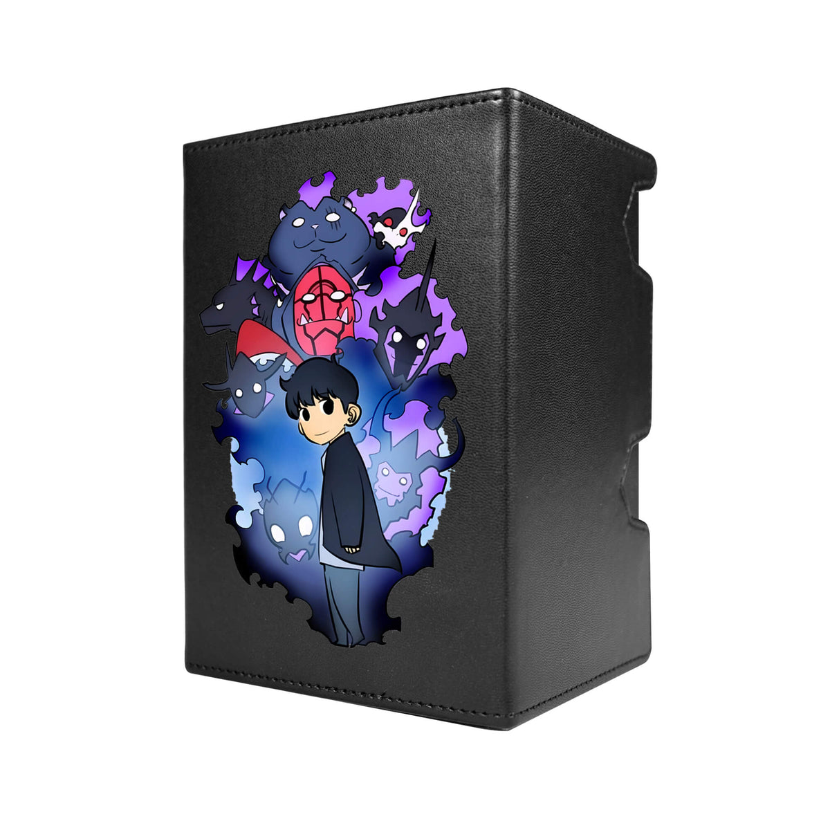 Boîte de rangement Chibi des Monarques des ombres - Boîte de deck Mach 3