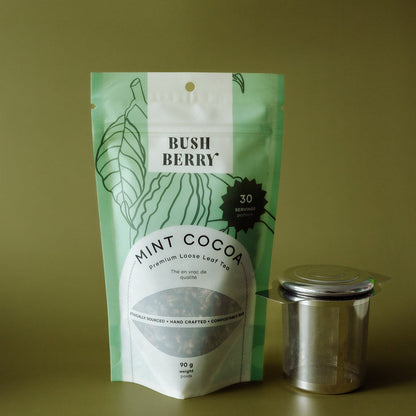 Thé cacao à la menthe bio