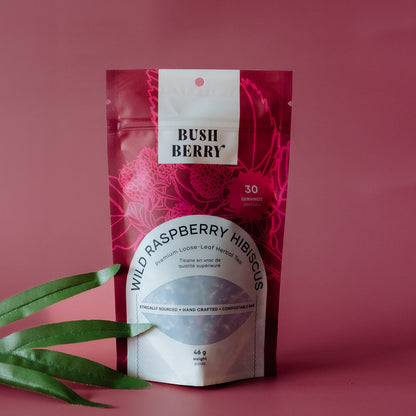 Organic Wild Raspberry Hibiscus Tea