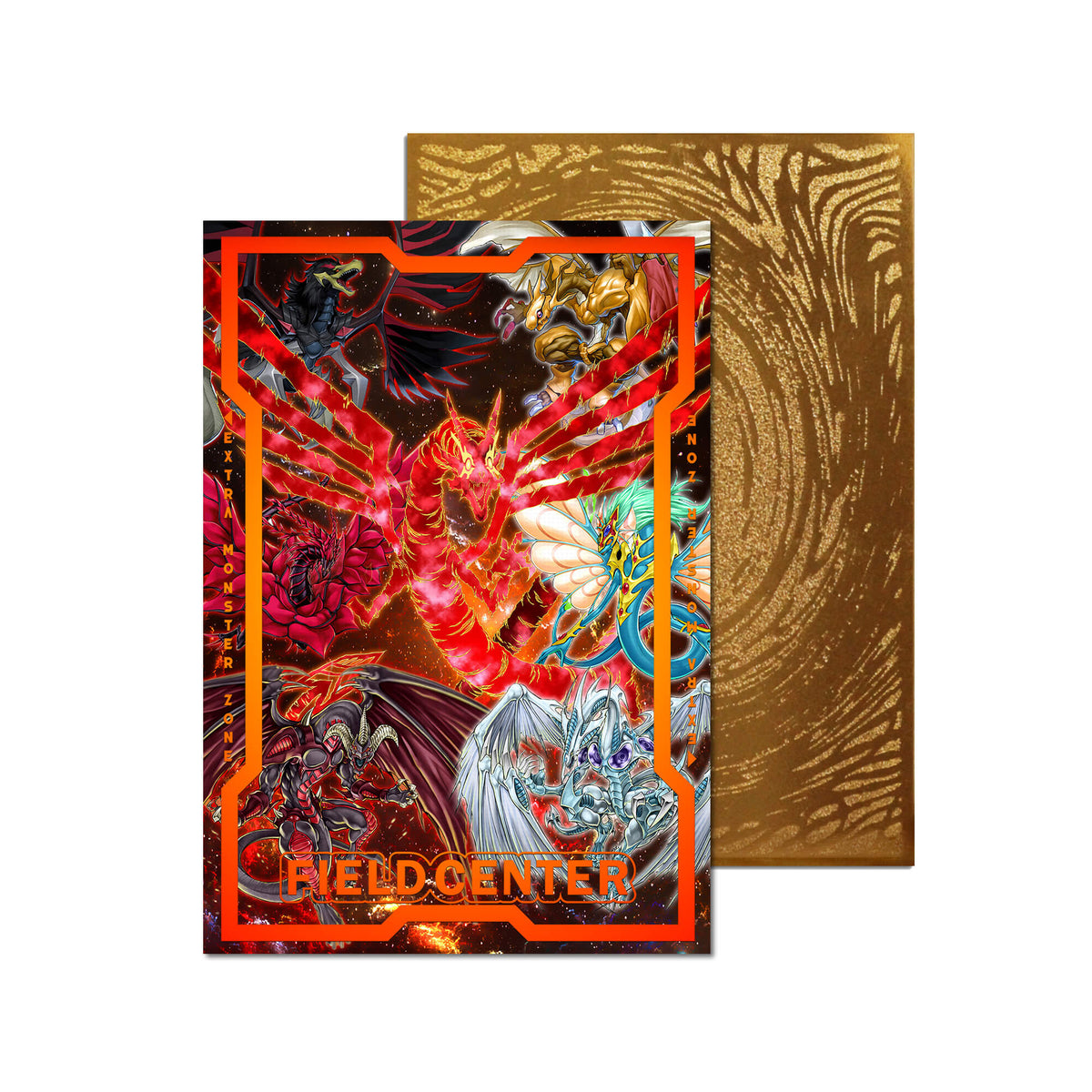 Signer Dragons Tapis de centre de terrain en métal