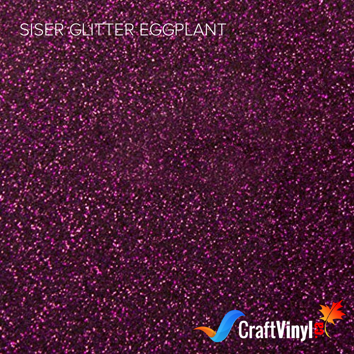 Siser Paillettes Aubergine