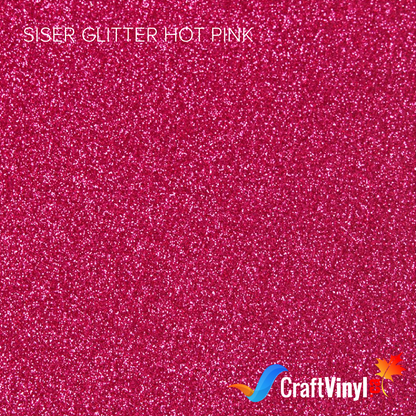 Siser Paillettes Rose Vif