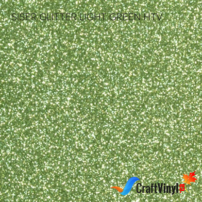 Vinyle de transfert thermique Siser Paillettes vert clair