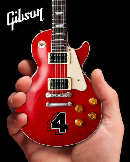 Mini guitare Slash Gibson Les Paul Standard Translucent Cherry édition limitée 4 albums