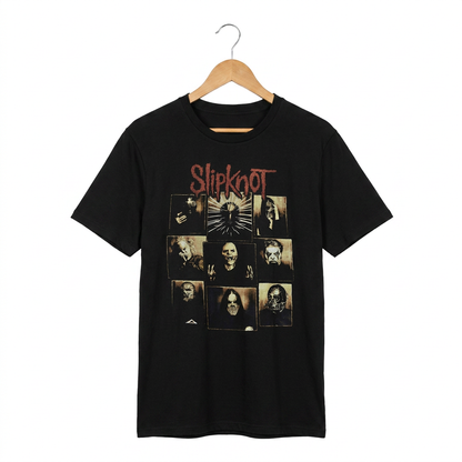 T-shirt photo-collage Slipknot