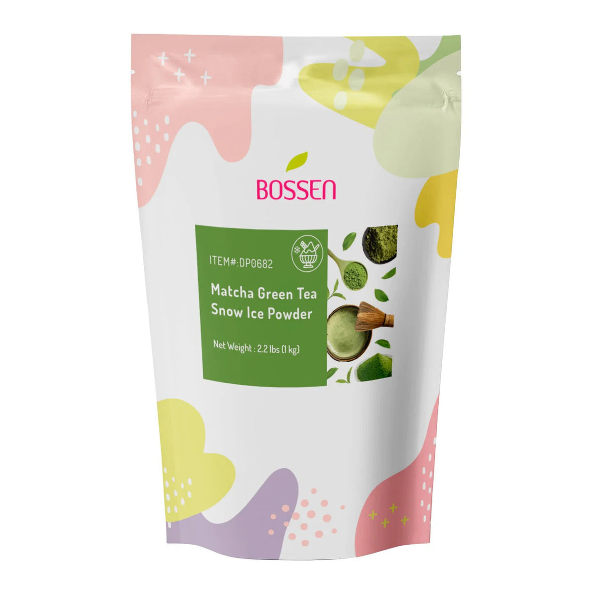 "TOP DEAL" Snow Ice Powder - Matcha Green Tea | 2.2 lbs. bag | Ships Free Within Canada on Orders Above CAD $199