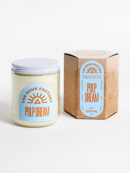 Bougie Pulp Dream - Clémentine, menthe et agave