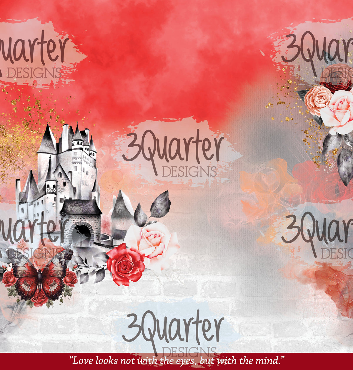 Pack Collection Rose enchantée 30x30