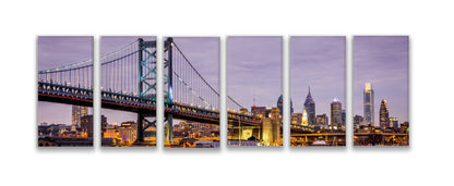 Impressions sur toile en panneaux 6 panneaux 30 x 60 cm/panneau
