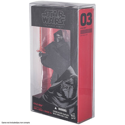 Star Wars Black Series 6’’ RED The Force Awakens (Black Box) - EVORETRO PET Protectors - Pack of 10