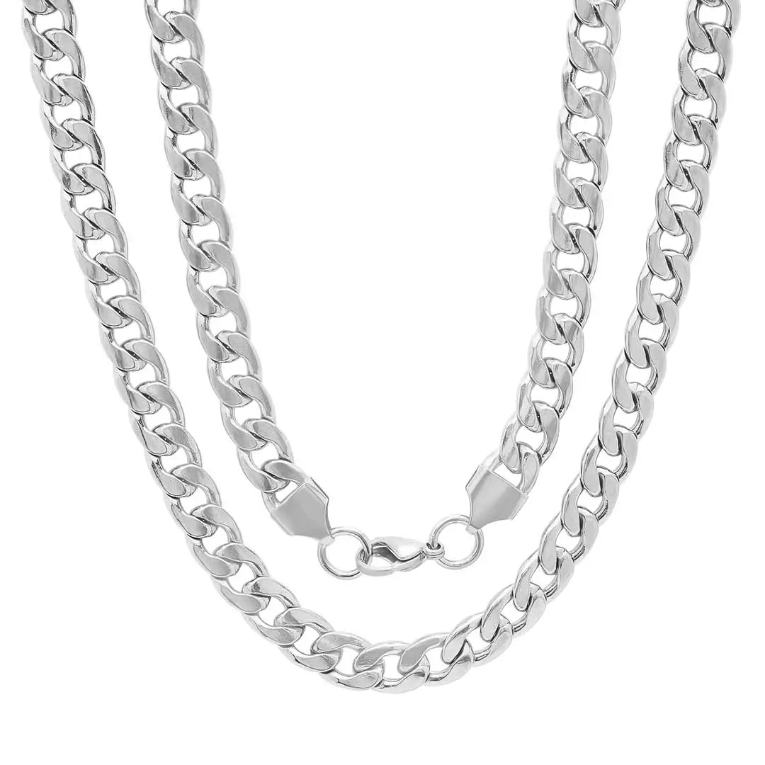 Collier chaîne classique Steeltime