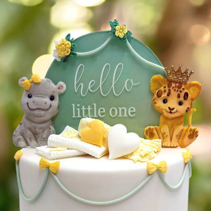 Moule en silicone Hippopotame Safari Doux