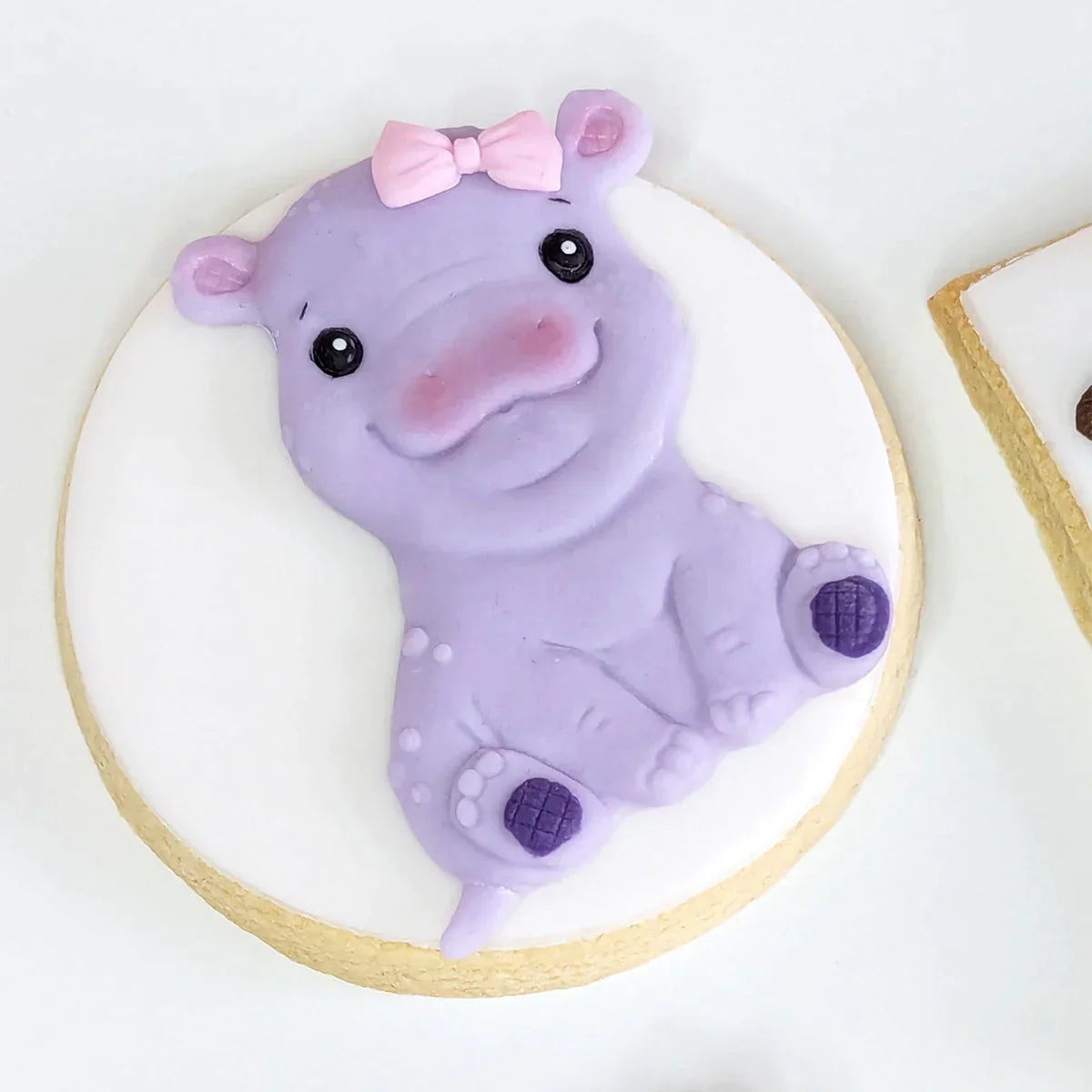Moule en silicone Hippopotame Safari Doux